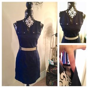 👗Navy Blue Banana Republic Dress Size 4👗